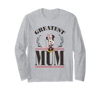 Minnie Mouse Greatest Mum Festa della mamma Maglia a Manica