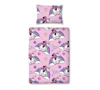 Minnie Mouse Believe Culla Set Copripiumino Unicorn Stars Ragazze Bambini Letto