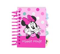 MINNIE MOUSE MINTY - Blocco note A7, quaderni, ideale per bambini in età scolastica, comodo e versatile, qualità e resistenza, 7,4 x 10,5 cm