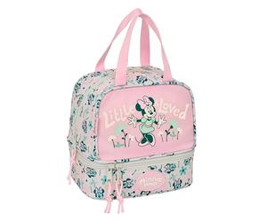 MINNIE MOUSE MINTY - Portamerienda, Portatodo, qualità e massima resistenza, porta cibo, ricreazione, spuntino e colazione, 20 x 15 x 20 cm