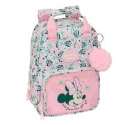 MINNIE MOUSE MINTY - Children's Backpack, Adaptable with Handles, Recyclable Fab