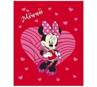 Minnie Mouse, Morbido e Caldo Plaid, Coperta Plaid Divano Per Bambini, Coperta Letto Singolo, Marvel, Disney, 100x150 cm