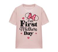 Minnie Mouse Our First Maglietta Festa della Mamma Adulto Unisex (TV19144)