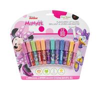 Minnie Mouse Set di 12 lucidalabbra vegetali, set di trucchi per bambine, perfetto per feste e regali di compleanno, dai 3 anni in su, di Townley Girl