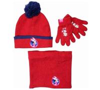 Minnie Mouse Set Invernale 3 Pezzi Cappello Guanti Scaldacollo Bambina