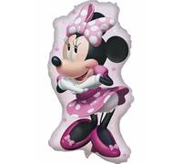 Procos - Palloncino in lamina di grandi dimensioni Minnie Mouse Disney, palloncino per riempimento ad aria o elio, regalo, decorazione