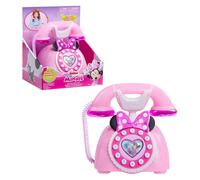 Just Play Telefono Rotante Minni Parla con Me Disney Junior - Effetti luminosi e sonori - 3+