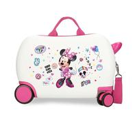 Minnie Party Trolley Cavalcabile Abs 4 Ruote 45 Cm