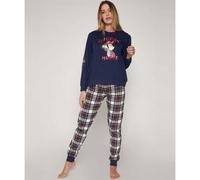 Minnie Pigiama Invernale in Caldo Cotone da Donna 55087 D33