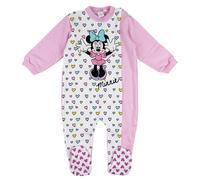 Minnie - Pigiamone baby zip Disney con piedino antiscivolo WL2023BR