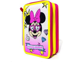 MINNIE PINK VIBES ASTUCCIO 3 ZIP