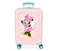 Disney Minnie Play All Day Valigia da cabina rosa 38 x 55 x 20 cm Rigida ABS Chiusura a combinazione laterale 34 L 2 kg 4 ruote doppie attrezzature a mano