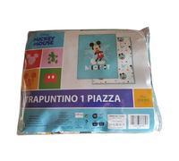 Minnie Princess Topolino Trapuntino Copriletto Estivo/Primaverile Letto Singolo