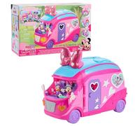 Set di gioco Glamper di Minni Bows-A-Glow Disney Junior e personaggi con 13 pezzi, giochi per bambini dai 3 anni in su, Esclusiva Amazon di Just Play