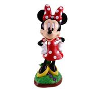 Minnie, statuetta da giardino, resistente alle intemperie, decorazione Disney per il giardino, per la casa, 40 cm, statuetta affascinante per gli appassionati di interni ed esterni, con licenza