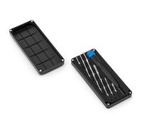 Minnow Precision Bit Set - EU145474-1, 22 mm, 4.5 cm, - 124 mm, ABS synthetics, Black,Blue, Black - Warranty: 24M NEW