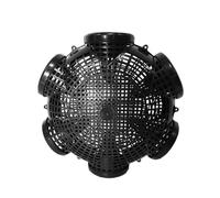 Minnow Trap - Netto di gabbia Pinfish multifunzionale, gamberi portatile durevole, strumento da all'aperto | per gamberi Turtle Lake River Acquario Boat Plack Pond Pandi