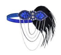 MinnowXY Accessori per capelli alla moda anni '20 per feste
