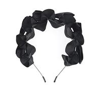 MinnowXY Cerchietto per capelli a forma di fiocco delicato per lavare i capelli del viso, per feste di nozze, costume per bambini e donne