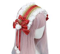 MinnowXY Cerchietto per capelli con lacci pieghettati da donna, forma elegante, per il trucco, con fiocco, per lavare gli accessori per capelli del viso
