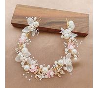 MinnowXY Cerchio per capelli da principessa per ragazze, costume da sposa, corona da sposa, accessori per foto