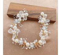MinnowXY Cerchio per capelli da principessa per ragazze, costume da sposa, corona da sposa, accessori per foto
