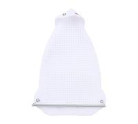 MinnowXY Copri scarpe in ferro da stiro per proteggere i tessuti, facile e veloce, in polipropilene, 23 x 15,5 cm (circa), bianco