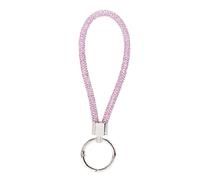 MinnowXY Cordino per Telefono con Glitter e Cordino, Anti-Smarrimento, Accessorio per Auto, Rosso, Blu, Bianco, Grigio, Nero, Unisex - Adulto