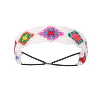 MinnowXY Crochet Fiore Turbante Dolce Ragazze Sciarpa Elastico Dei Capelli Scava Fuori Fascia Per Le Donne Moda Scatto Foto Accessorio Per Capelli