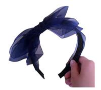 MinnowXY Elegante Organza Bowknot Fascia Partito Hairhoop Moda Copricapo Accessori Costume Femminile Abbigliamento Formale Copricapo