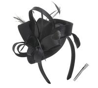 MinnowXY Fascinator floreale con clip anni '20 tè per ragazze donne vintage Tea Fascinators