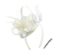 MinnowXY Fascinator floreale con clip anni '20 tè per ragazze donne vintage Tea Fascinators