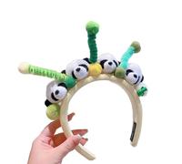 MinnowXY Molteplici Tipo Cartoon Farcito Panda Forma Cerchio Dei Capelli Photoshoot Titolare Dei Capelli Del Partito di Halloween Copricapo Per Bambini
