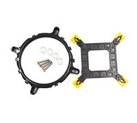 MinnowXY Supporto per ventola CPU Ventole di Raffreddamento del PC Radiatore Supporto Dissipatore di Calore Stabile Pratico Facile Installare per LGA775 115X 1366 Plastica