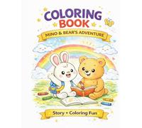 Mino & Bear's Adventure Coloring Book