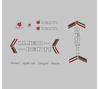 Mino Denti bicycle Telaio decals - Trasferibili - Adesivi N.100