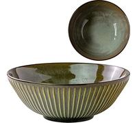 Mino Oggetto Ceramica Sendan Yohen Noodle Ciotola Ramen Soba Grigio Giappone