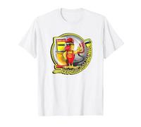 Minol Pirol - Tankwart dall'amore per la Miscela a Due Tempi 1:50 Maglietta, Uomo, Bianco, S