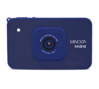Minolta Fotocamera digitale da 48 MP, video HD ultra sottile 4K, display LCD IPS da 2,9 pollici, obiettivo autofocus con stabilizzazione digitale dell'immagine, zoom digitale 4X, fotocamera da viaggio