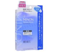 Minon - Amino Moist Brightening Milk Mask 4 pcs