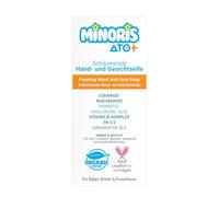 Minoris ATO+ Sapone Schiumogeno Mani & Viso - Detergente Delicato per Pelle Sensibile & Molto Secca | pH 5.5 | Ceramidi & Niacinamide | Vegano & Cruelty-Free, 300ml