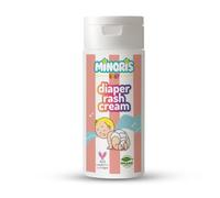 Minoris Baby Crema Protettiva Pannolino | Ossido di Zinco, Organico & Minerale, Sollievo Rapido, Protezione Prolungata, Burro di Karité, Senza Profumo, Dermatologicamente Testata, Vegana, 55 g