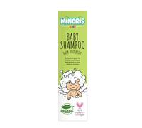 Minoris Baby Shampoo Capelli & Corpo Bambini | Organico, Ultra Delicato, Vegano, pH 5.5, Senza SLS e Parabeni, Testato Dermatologicamente, per Neonati, 400 ml