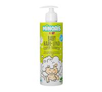 Minoris Baby Shampoo e Bagnodoccia 400 ml - Senza Lacrime per Neonati - Pelle Sensibile, pH 5.5 e Vegano