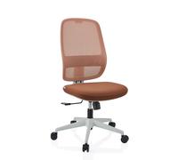 Minoro W - Sedia da ufficio professionale Bianco/Marrone