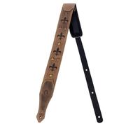 Minotaur Fleur de Lis Guitar Strap Sage