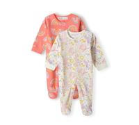 MINOTI Pigiama beige / blu chiaro / arancione / rosa chiaro Bambini MINOTI 74-80 beige / blu chiaro / arancione / rosa chiaro