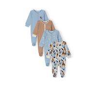 MINOTI Pigiama blu chiaro / marrone / offwhite Bambini MINOTI 56-62