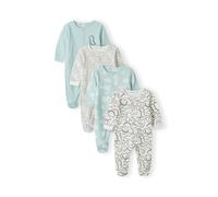 MINOTI Pigiama écru / menta / nero Bambini MINOTI 74-80 écru / menta / nero