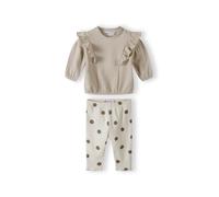 MINOTI Set beige chiaro / beige scuro / marrone Bambini MINOTI 74-80 beige chiaro / beige scuro / marrone